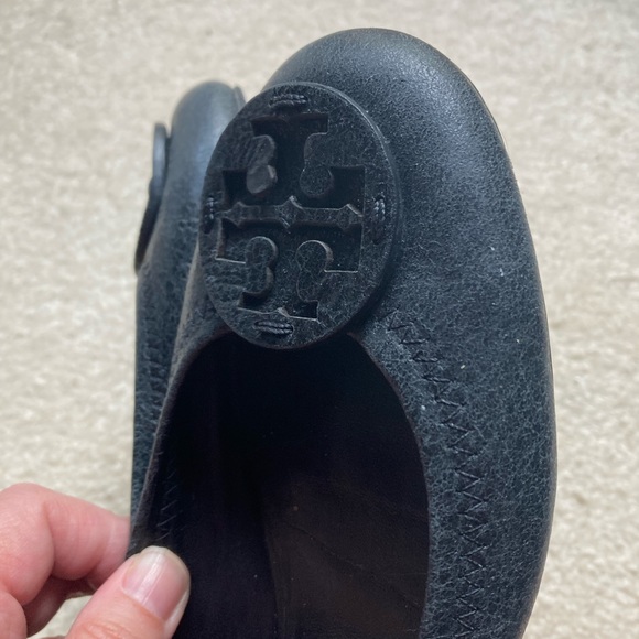Womans TORY BURCH Minnie Travel Ballet Black Size 8 - Picture 10 of 16